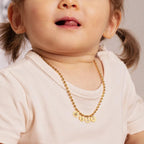 Personalized Childrens Necklace with Family Birth Flower - Glaxias