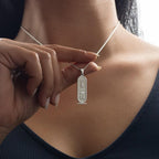 Personalized Egypt Cartouche Symbols Name Necklace - Glaxias
