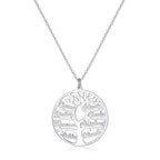 Personalized Family Tree Name Necklace - Glaxias