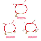 Personalized Handmade Braided Cord Child ID Bracelet - Glaxias