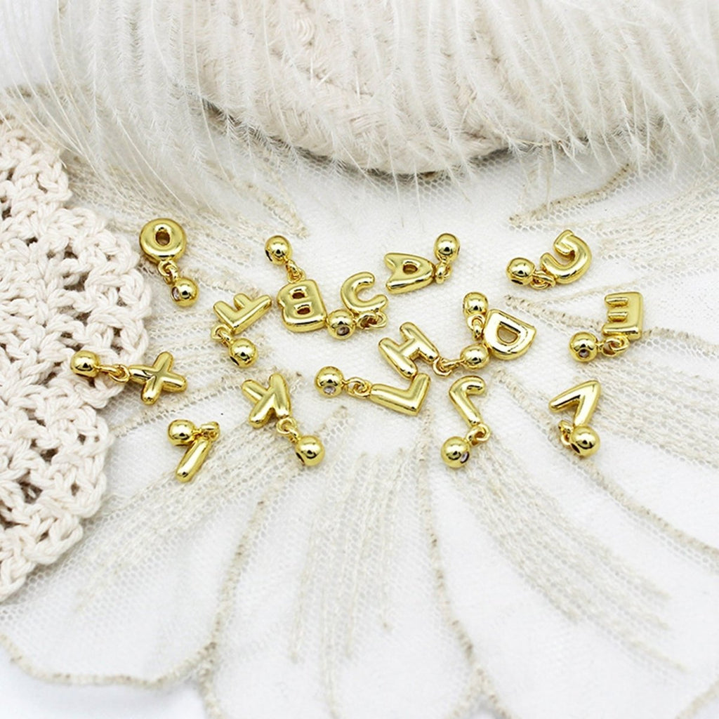 Personalized Initial Heart Charm Necklace - Glaxias