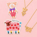 Personalized Kids Drawing Necklace - Glaxias
