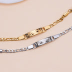Personalized Kids Eye Engraved ID Bar Bracelet - Glaxias