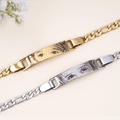 Personalized Kids Eye Engraved ID Bar Bracelet - Glaxias