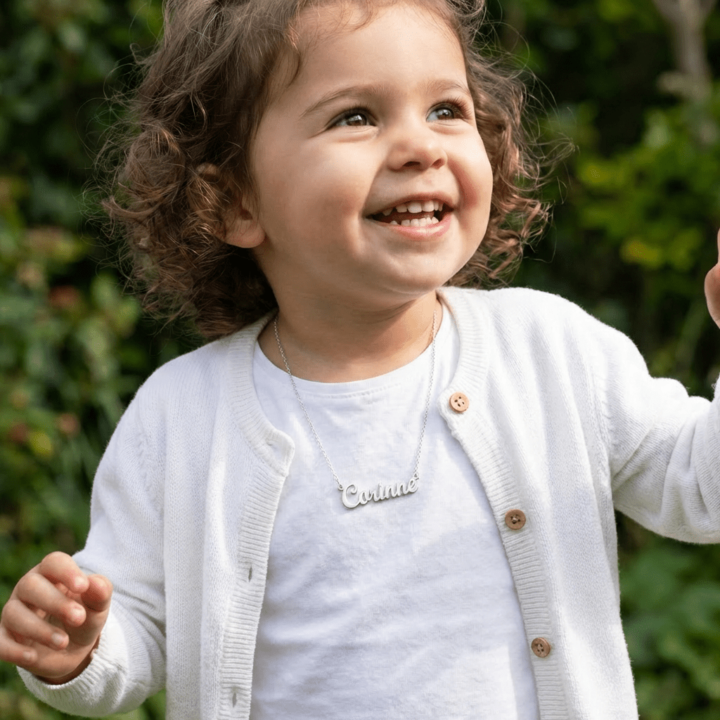 Personalized Kids Name Necklace - Glaxias