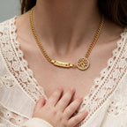 Personalized Kids Symbol Cuban Link Name Bracelet, Necklace or Set - Glaxias