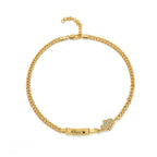 Personalized Kids Symbol Cuban Link Name Bracelet, Necklace or Set - Glaxias