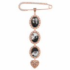 Personalized Memorial Bouquet Charm with Custom Photos - Glaxias