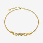 Personalized Mom Bracelet With Family Name Feet - Glaxias