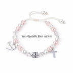 Personalized Name Baby 1st Birthday Bracelet - Glaxias