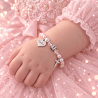 Personalized Name Baby 1st Birthday Bracelet - Glaxias