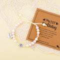 Personalized Name Baby 1st Birthday Bracelet - Glaxias