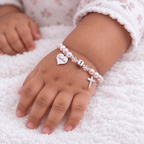 Personalized Name Baby 1st Birthday Bracelet - Glaxias