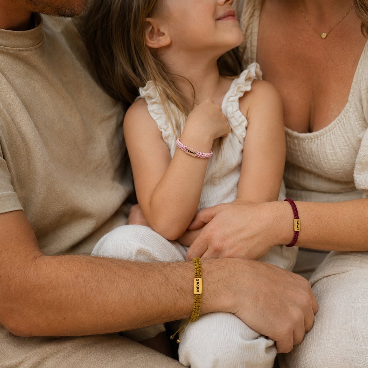 Personalized Name Braided Bracelet Adjustable Woven Rope Bracelet for Kids and Adults - Glaxias