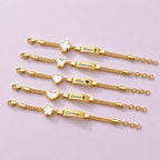 Personalized Name Cuban Link Bracelet and Necklace with Shell Charm - Glaxias