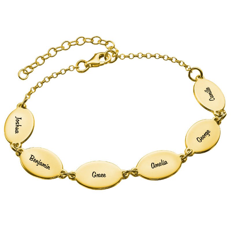 Personalized Name Oval Bracelet - Glaxias