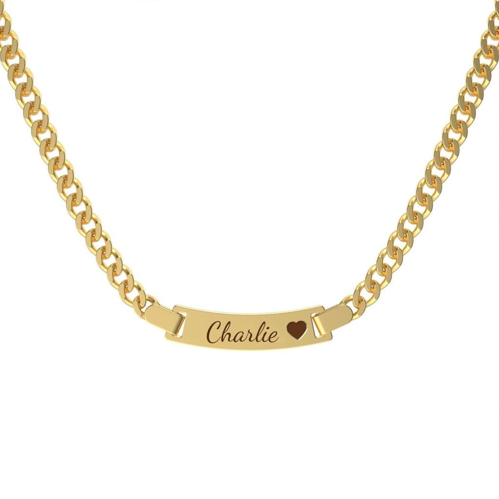 Personalized Pet Name and Birthstone Necklace - Glaxias