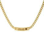 Personalized Pet Name and Birthstone Necklace - Glaxias