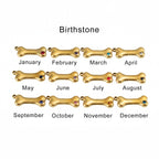 Personalized Pet Photo Name & Birthstone Necklace - Glaxias
