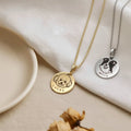 Personalized Pet Photo Name & Birthstone Necklace - Glaxias