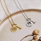 Personalized Pet Photo Name & Birthstone Necklace - Glaxias