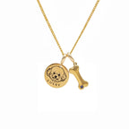 Personalized Pet Photo Name & Birthstone Necklace - Glaxias