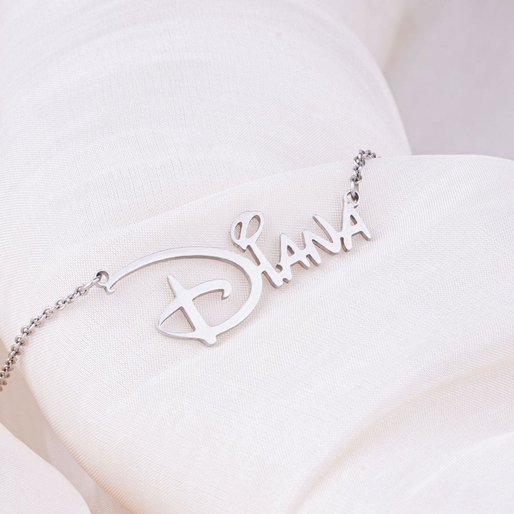 Personalized Princess Kids Name Necklace - Glaxias