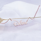 Personalized Princess Kids Name Necklace - Glaxias