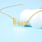 Personalized Princess Kids Name Necklace - Glaxias