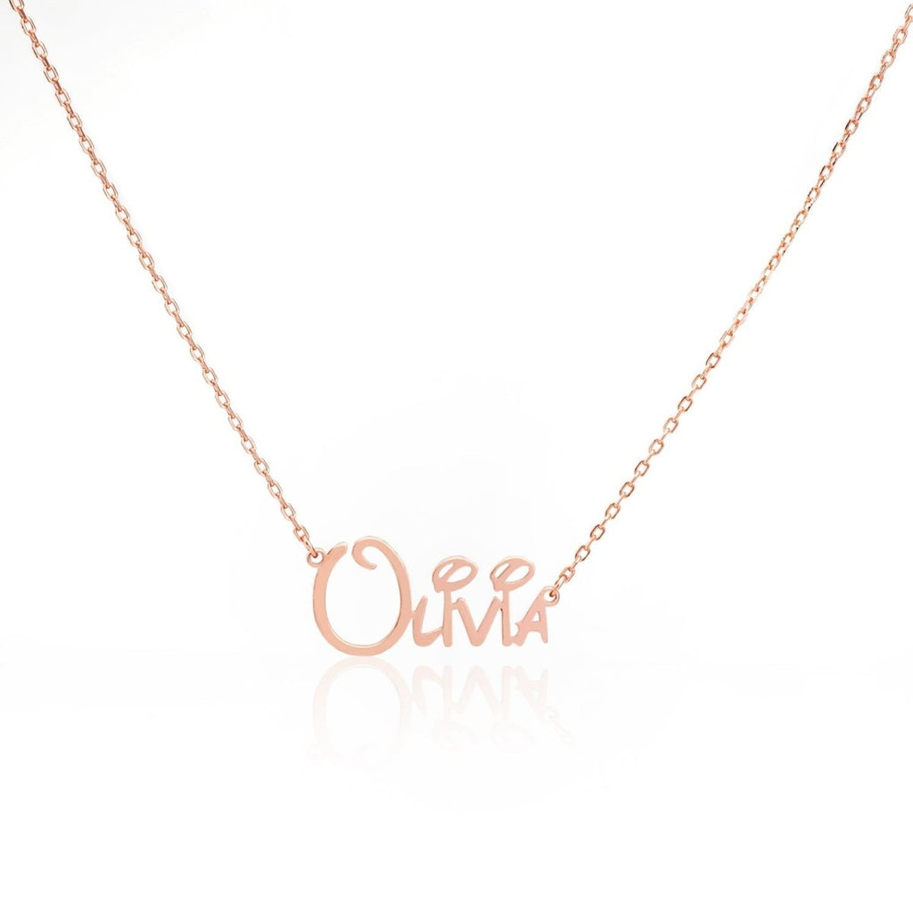 Personalized Princess Kids Name Necklace - Glaxias