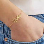 Personalized Princess Style Name Bracelet - Glaxias