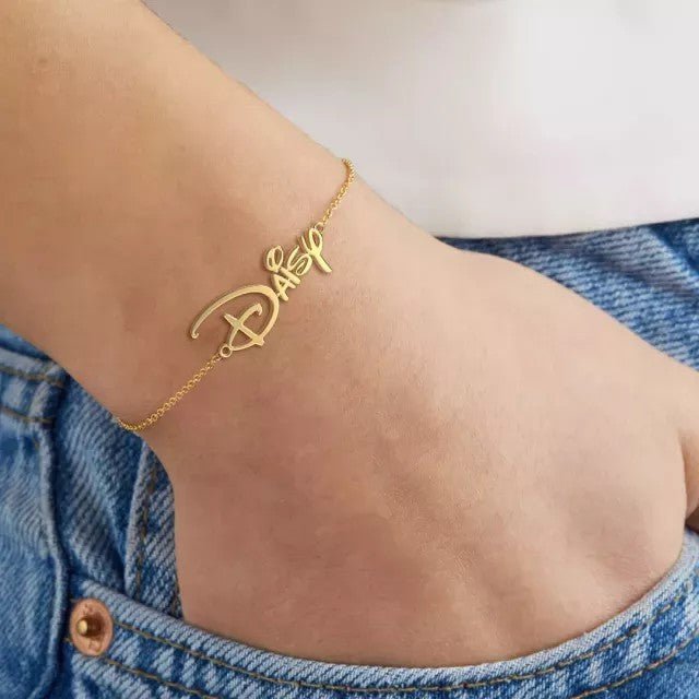 Personalized Princess Style Name Bracelet - Glaxias