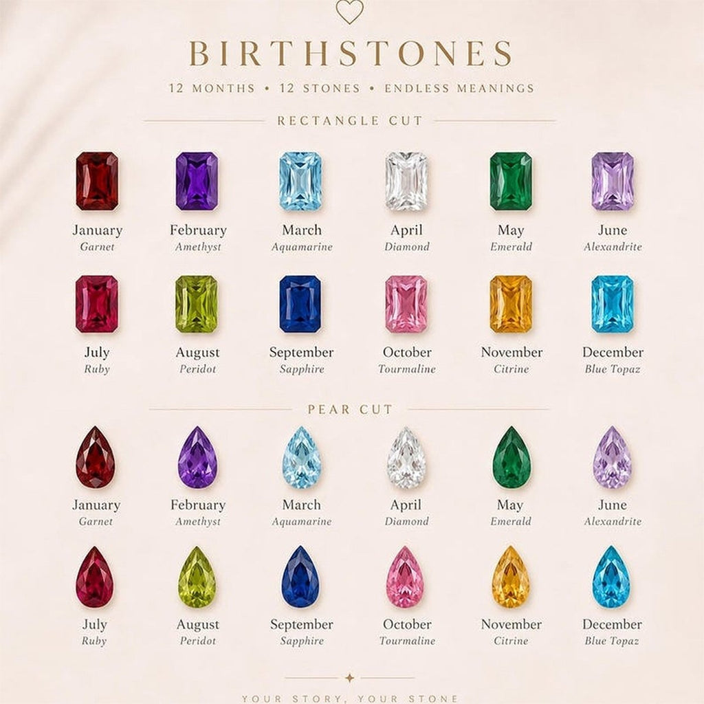 Personalized Toi Et Moi Birthstone Ring for Couples - Glaxias
