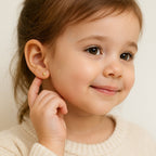 Petite Radiance Pearl Girls Stud Earrings - Glaxias