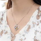 S925 Personalized Mother's Day Heart Necklace - Glaxias
