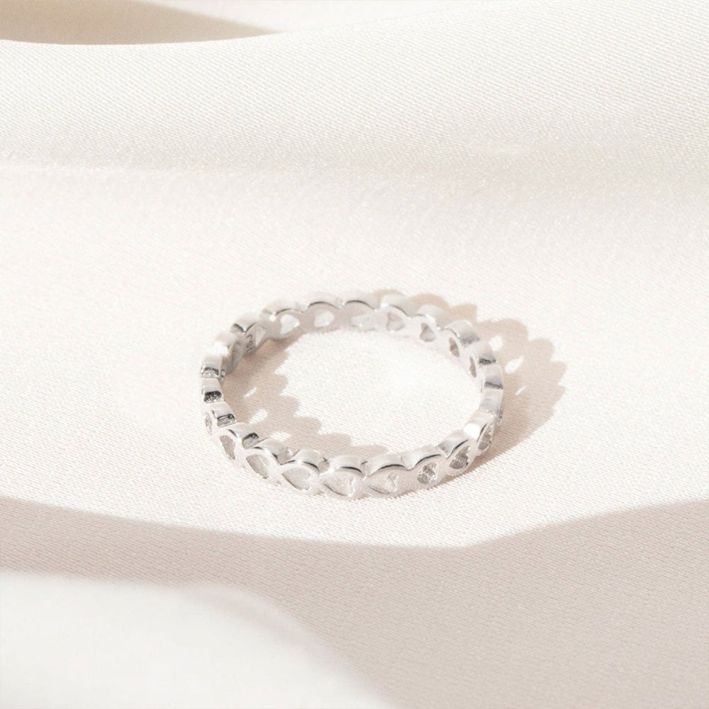 Skeleton Heart Ring - Glaxias