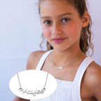 Star Childrens Name Necklace - Glaxias
