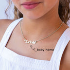 Star Childrens Name Necklace - Glaxias