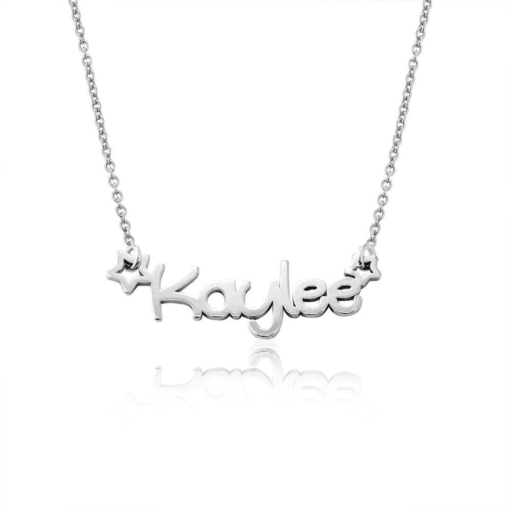 Star Childrens Name Necklace - Glaxias
