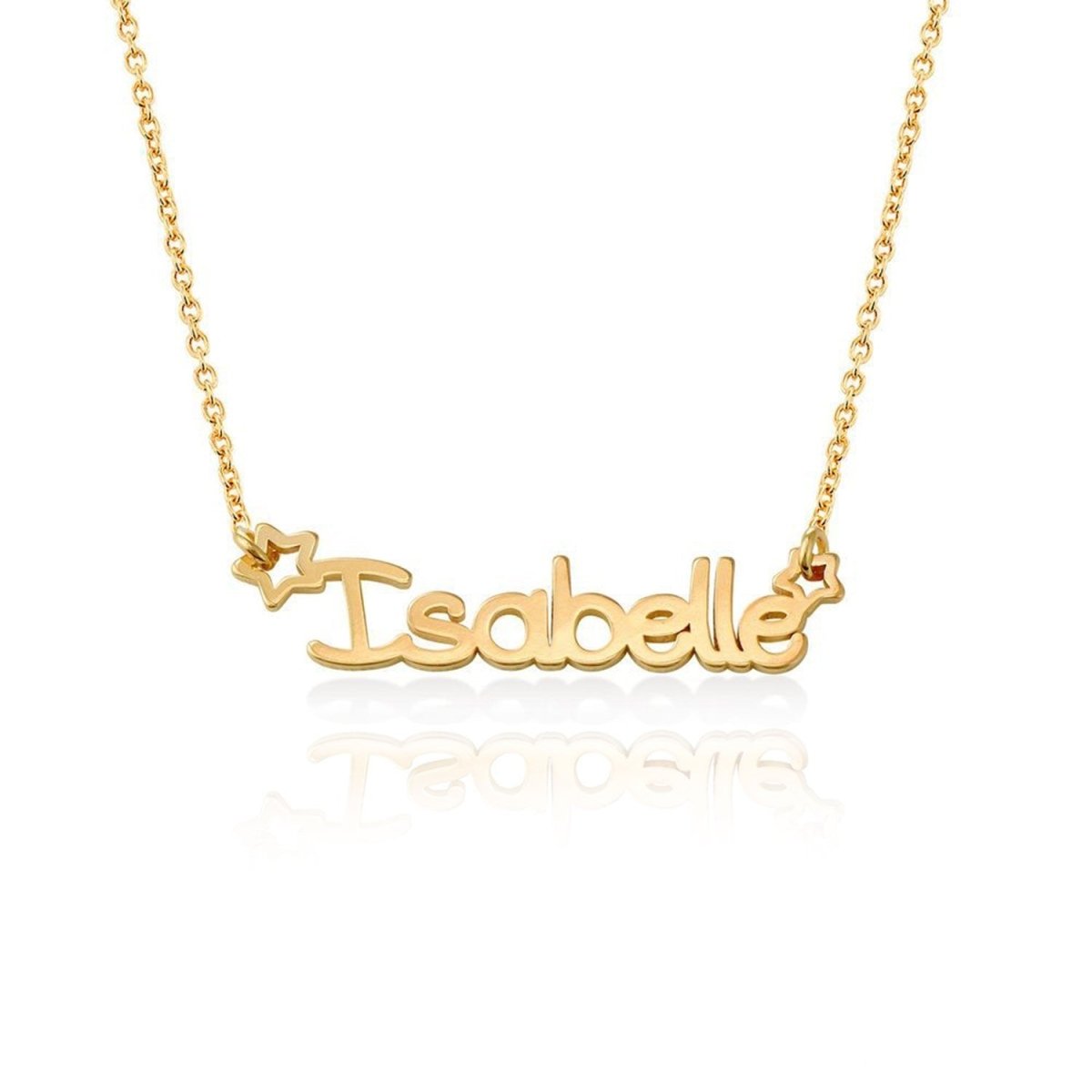 Star Childrens Name Necklace - Glaxias