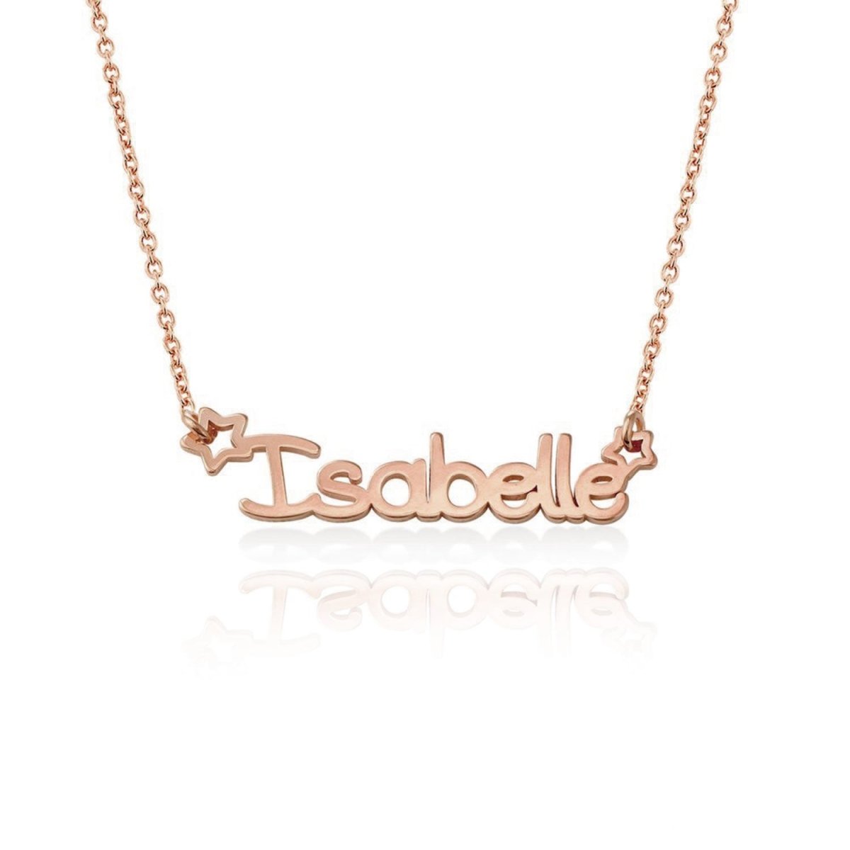 Star Childrens Name Necklace - Glaxias