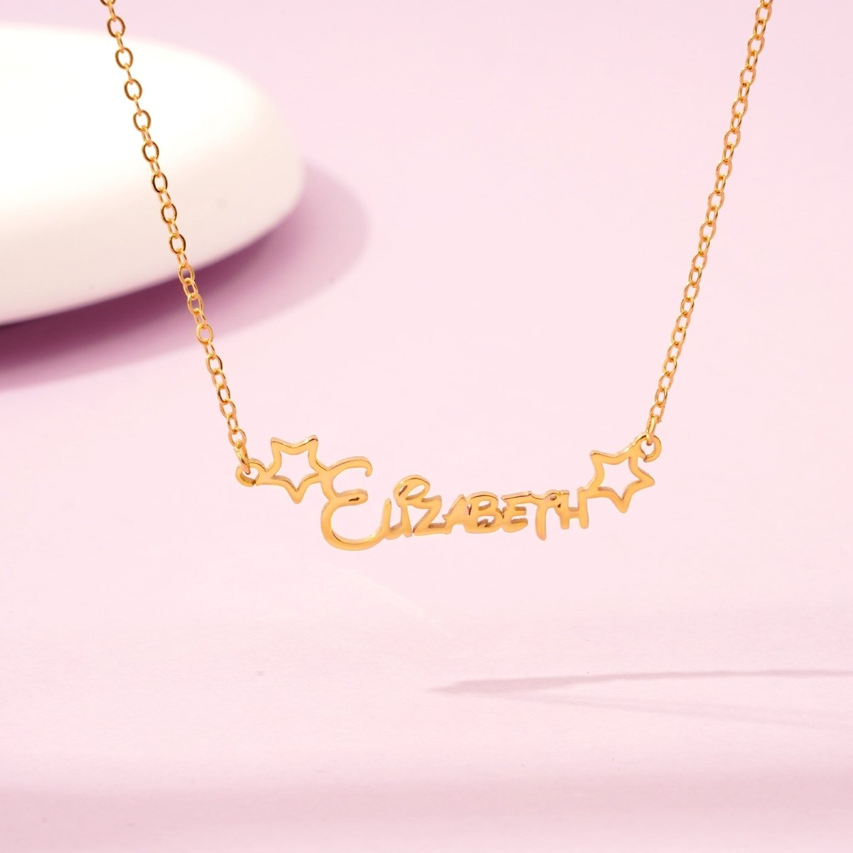Star Childrens Name Necklace - Glaxias