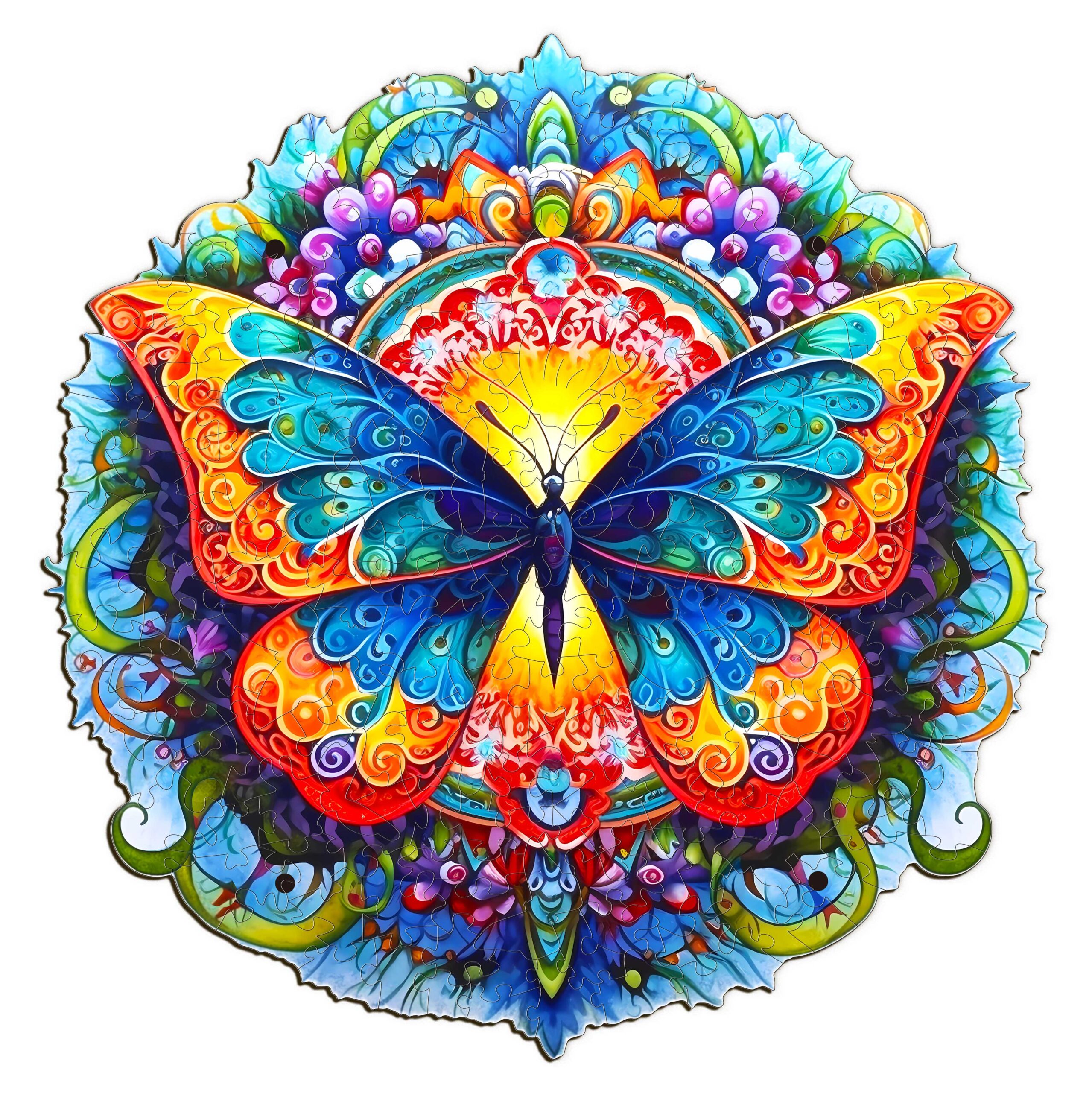 Puzzle di legno – farfalla 663b676de9425