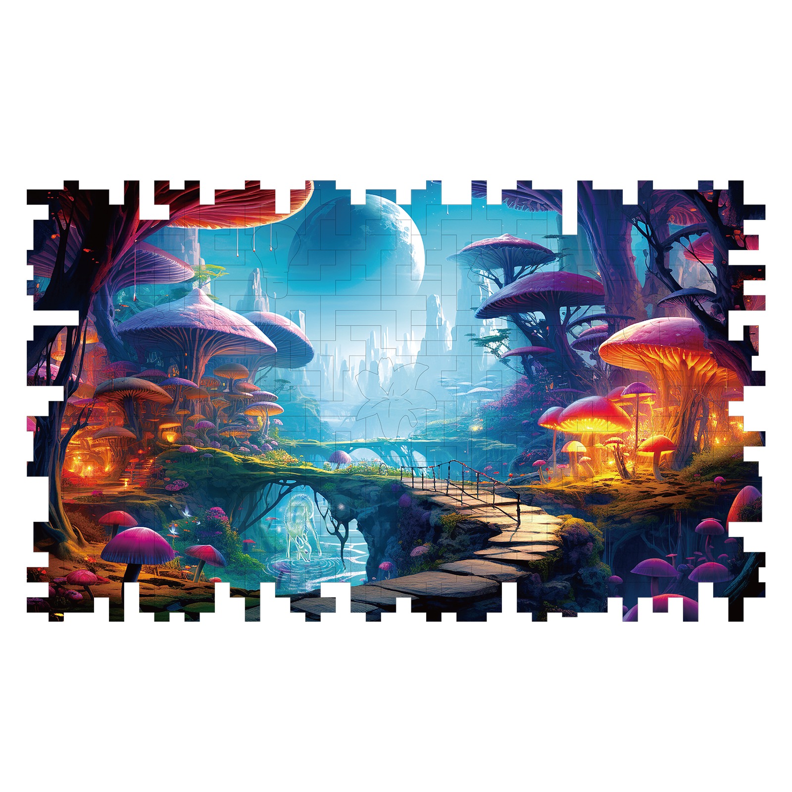 Puzzle di legno – Mondo fantastico 66337e63c1b14