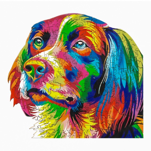 Puzzle di legno – RETRIEVER DORATO 6644a1f515b2e