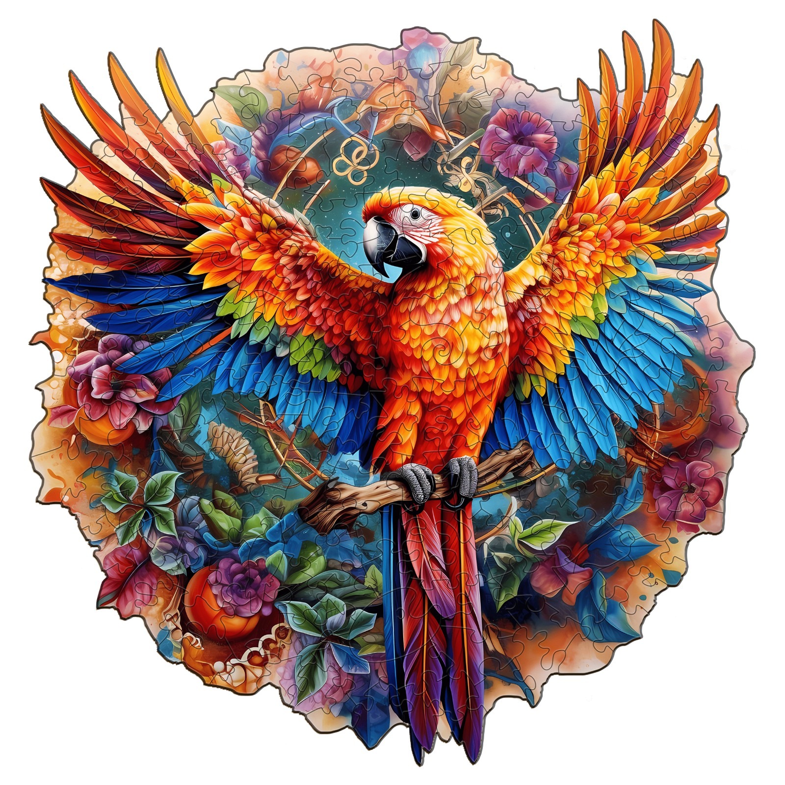 Puzzle in legno – Pappagallo birichino 664744e596a29