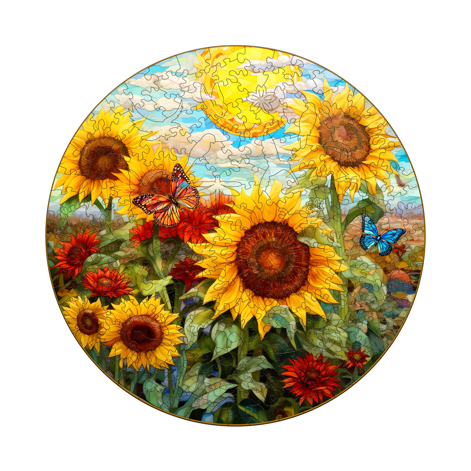 Puzzle in legno – Sonata al girasole 665473fe97691