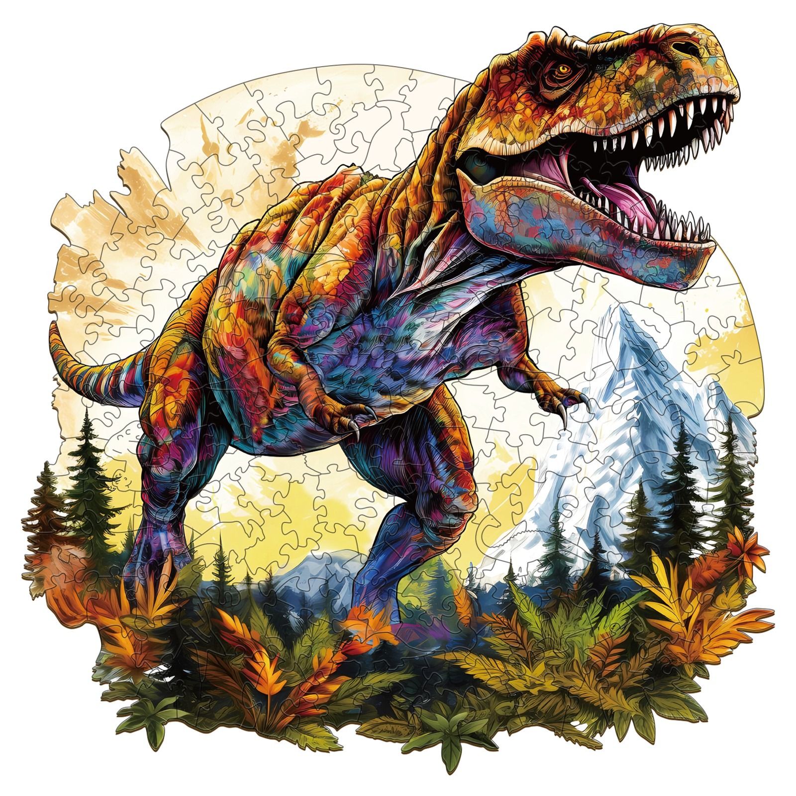 Puzzle di legno-T-rex 66507f86c04b1