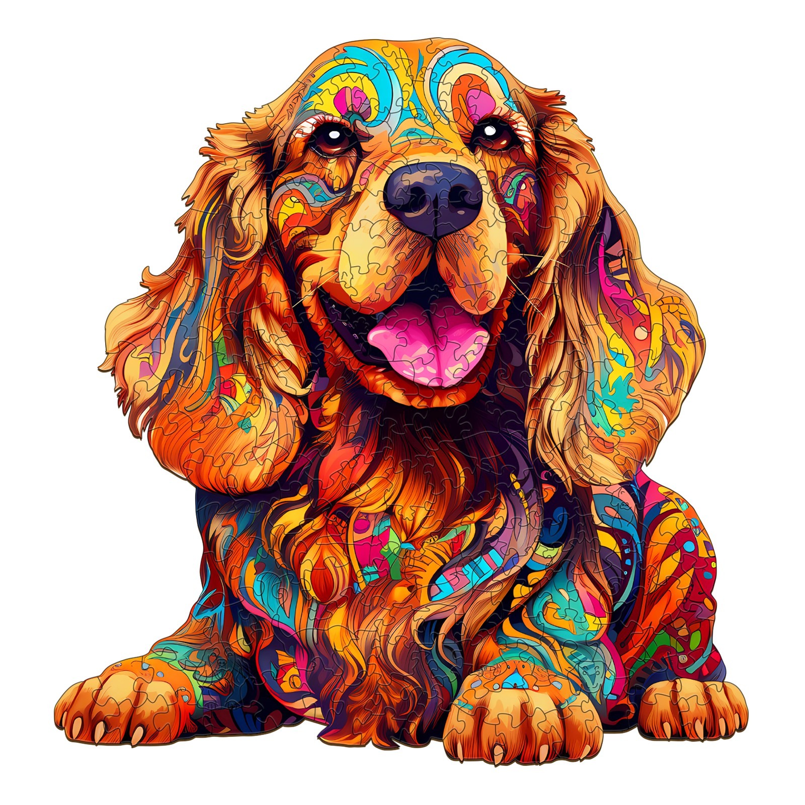 Puzzle in legno – Cocker Spaniel 66698c0e5ac49