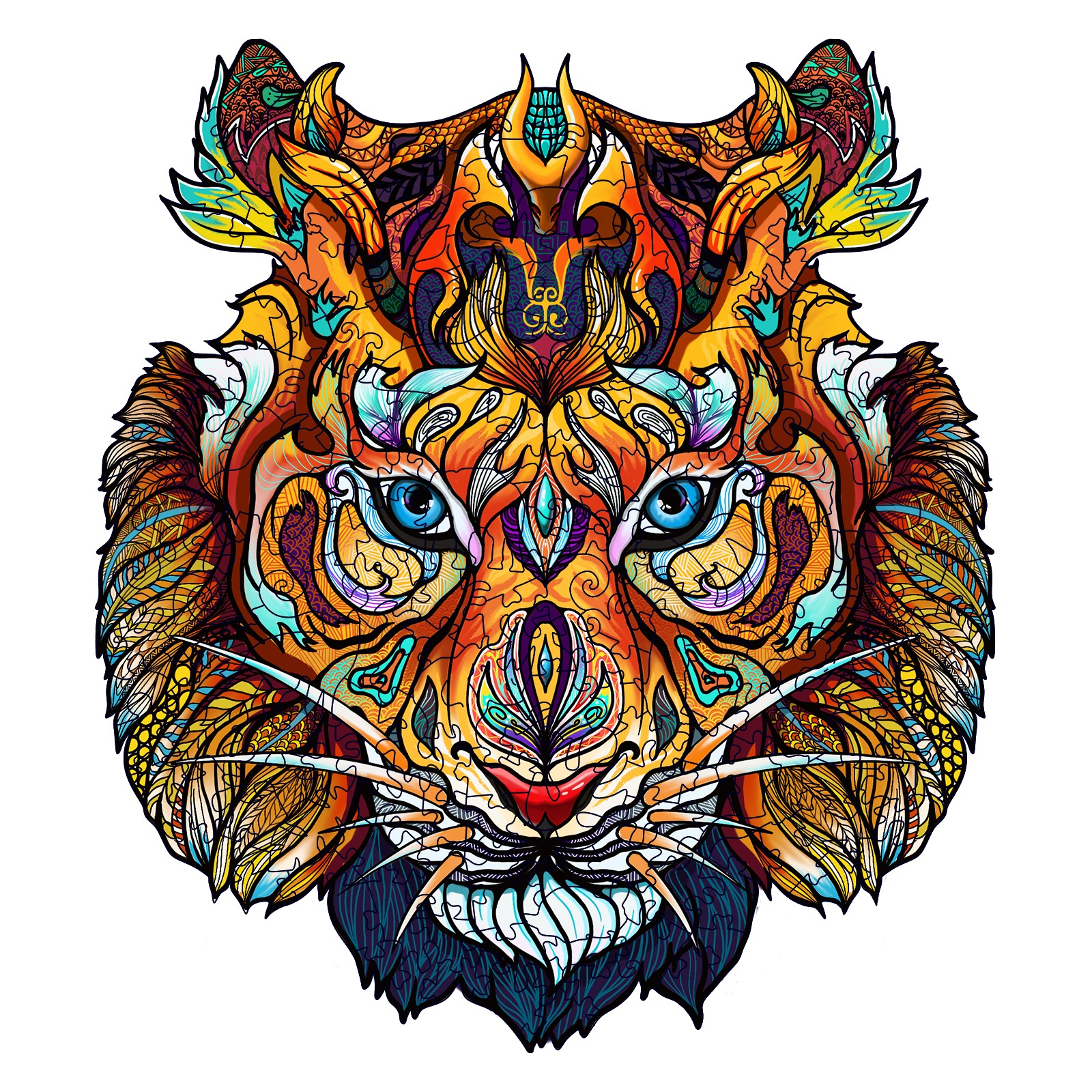 Puzzle di legno – TIGRE INVINCIBILE 6666e901d1e9e